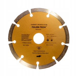 TARCZA DIAMENTOWA 125 mm x 22,2 mm SEGMENT FT