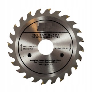 TARCZA WIDIOWA DO DREWNA 115 mm x 22,2 x 24T WIDIA