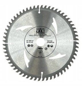 TARCZA WIDIOWA DO DREWNA 180 mm x 20 x 60T WIDIA