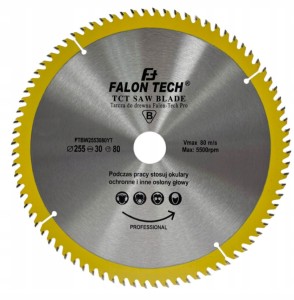 TARCZA WIDIOWA DO DREWNA 255 mm x 30 x 80T WIDIA