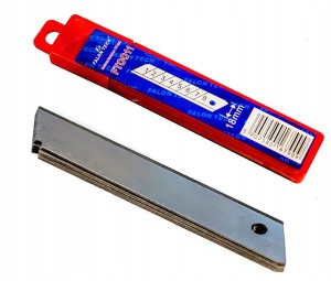 OSTRZA DO NÓŻ DO TAPET METALOWY 10szt 18 mm ŁAMANE