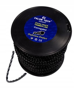 ŻYŁKA TNĄCA DO KOSY KOS 2,0 mm 1BL 167 M KARBOWANA