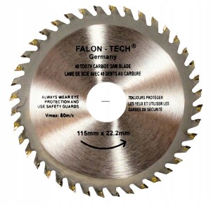 TARCZA WIDIOWA DO DREWNA 115 mm x 22,2 x 40T WIDIA