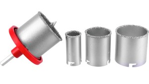 OTWORNICE FREZY WOLFRAMOWE DO PŁYTEK 4 PCS