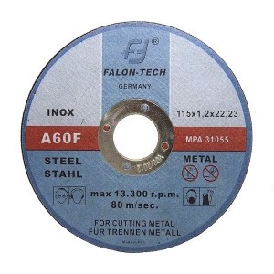 TARCZA TARCZE DO CIECIA METALU STALI 115/1,2 mm FT